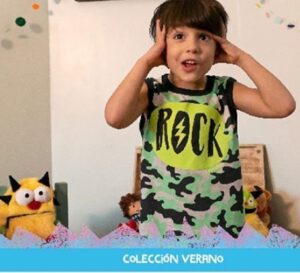 musculosa para ninos Grisino verano 2021