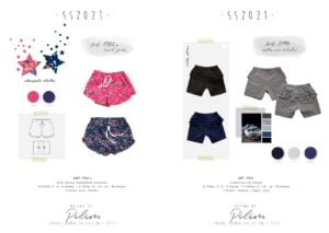 pilim verano 2021 short para bebes