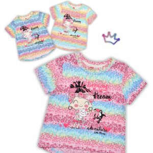 remeras arcoiris bebes little Manny verano 2021