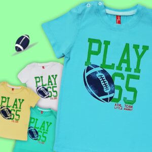 remeras mangas cortas para bebes little Manny verano 2021