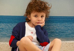 short a raya nino y cardigan Paula Cahen D Anvers Ninos verano 2021