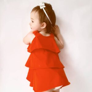 a croquer vestido rojo beba navidad 2020