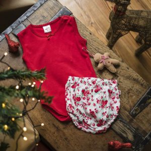 body y bombacha estampada beba navidad ano nuevo 2020