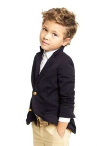 cortes modernos para ninos con rulos