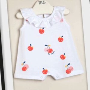 enterito algodon beba blanco y rojo magdalena esposito navidad ano nuevo 2020