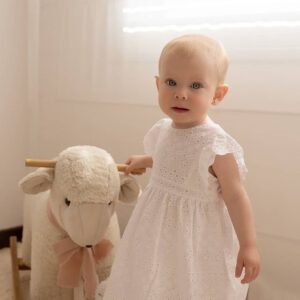 vestido blanco beba magdalena esposito navidad ano nuevo 2020