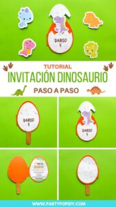 invitacionoriginal cumple dinosaurio scaled
