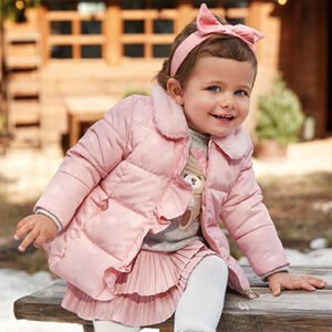 polka dot coat for baby girl id 10 02410 053 390 1