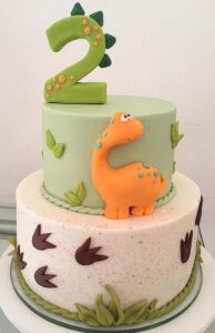 torta de dinosaurios scaled