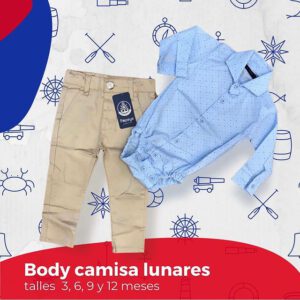 body camisa bebe Popeye kids invierno 2021 body camisa bebe Popeye kids invierno 2021