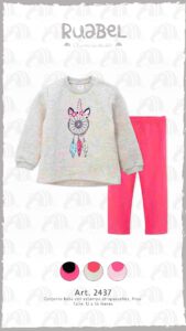 buzo y calza beba Ruabel invierno 2021 scaled
