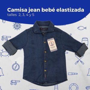 camisa denim ninos Popeye kids invierno 2021 camisa denim ninos Popeye kids invierno 2021