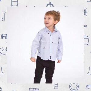 camisas para nenes Popeye kids invierno 2021 camisas para nenes Popeye kids invierno 2021