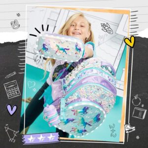 cartuchera y mochila unicornio con leds footy 2021 cartuchera y mochila unicornio con leds footy 2021