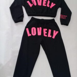 conjuntos pantalon jogger y buzo top nenas invierno 2021 camico