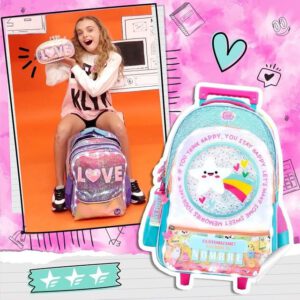 mochilas para ninas con luces led footy 2021