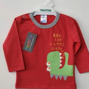 remera mangas largas bebe Trokitos otono invierno 2021