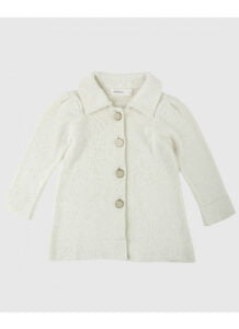 saco balnco tejido para nina Pioppa invierno 2021 saco balnco tejido para nina Pioppa invierno 2021