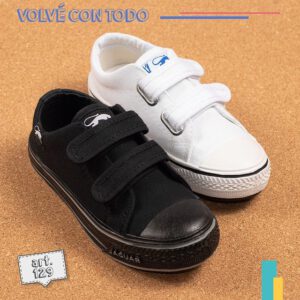 zapatilla lona velcro ninos jaguar 2021