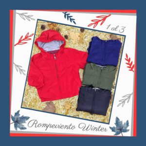 rompeviento forrado con abrigo ninos emmo invierno 2021