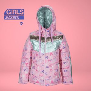 campera rosa nena vik vok invierno 2021