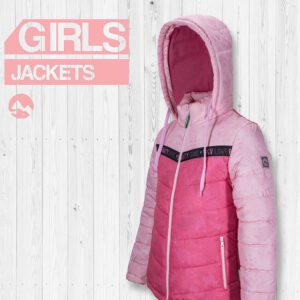vik vok invierno 2021 campera nina rosa
