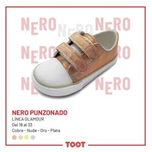zapatillas metalizadas nina toot invierno 2021