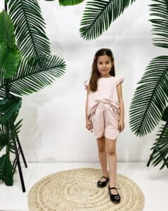 short y blusa conjunto mini Tramps verano 2022 scaled