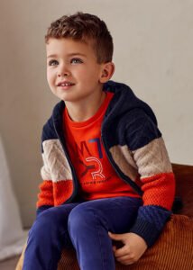 campera abrigo tejido nino invierno 2022