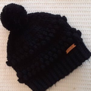 Gorro tejido punto para niños azul oscuro Gorro tejido punto para niños azul oscuro