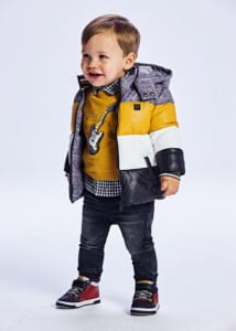 look camisa a cuadros bebe