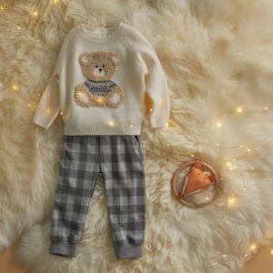 sweter para bebe bordado