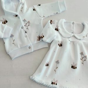 vestido para bebas abejas dicen mis suenos invierno 2022 vestido para bebas abejas dicen mis suenos invierno 2022