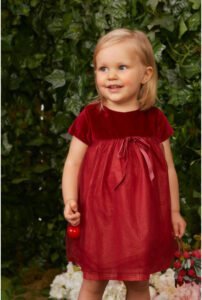 vestidos de fiestas para beba little akiabara invierno 2022 scaled