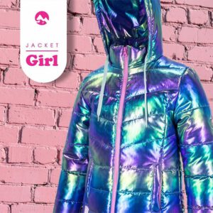 vik vok camperas para ninos invierno 2022 metalizada