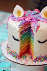 Rainbow Unicorn Cake scaled Rainbow Unicorn Cake scaled