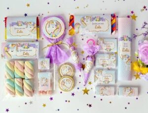 kit unicornio candy bar