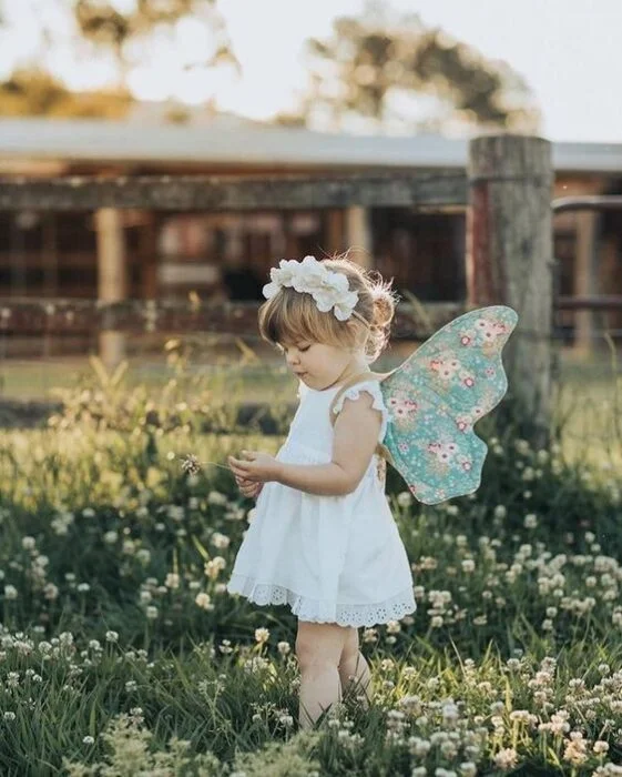 alas mariposa ninas