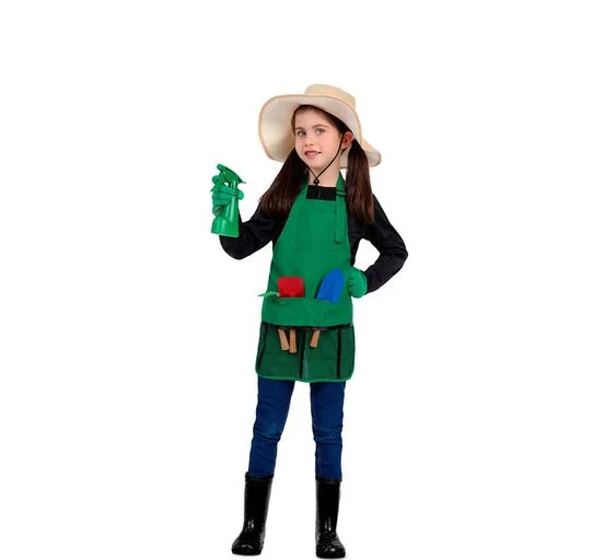 disfraz jardinera nena