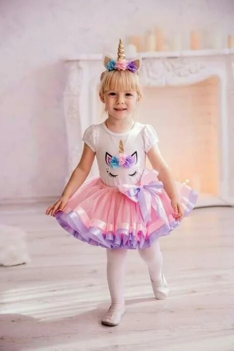 disfraz unicornio nena