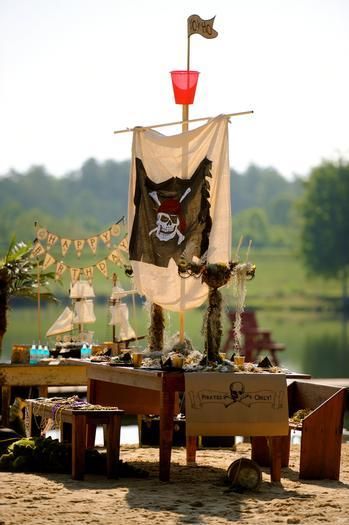 decoraciones originales para un cumple pirata
