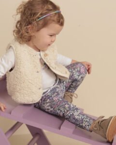 chaleco piel corderito ninas mimo co invierno 2024