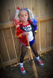 Harley Quinn Suicide Squad disfraz para nina
