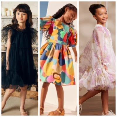 Vestidos de fiesta para nenas de moda 2024