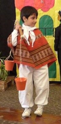 disfraz de aguatero facil para ninos