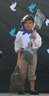 disfraz de escobero para nino