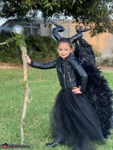 disfraz de malefica para nina