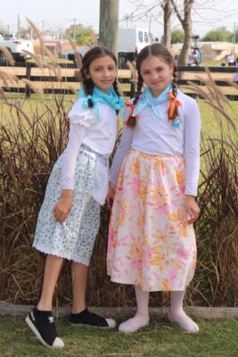 disfraz facil de paisana para ninas