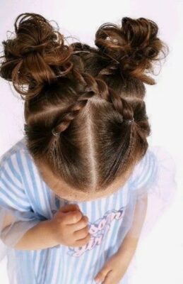 Peinado de trenzas cruzadas para nenas peinado de trenzas cruzadas