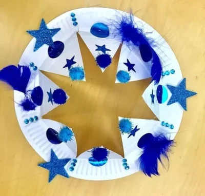 Sombrero loco con plato plastico decorado sombrero loco con plato plastico decorado